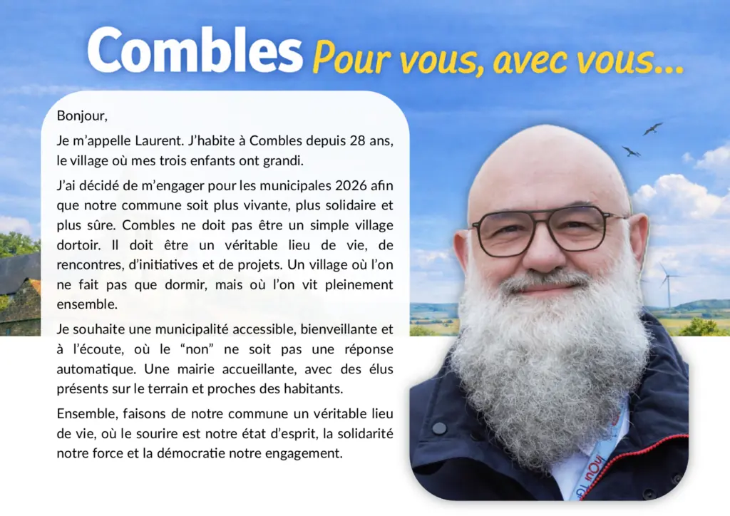 Laurent, membre de l’équipe