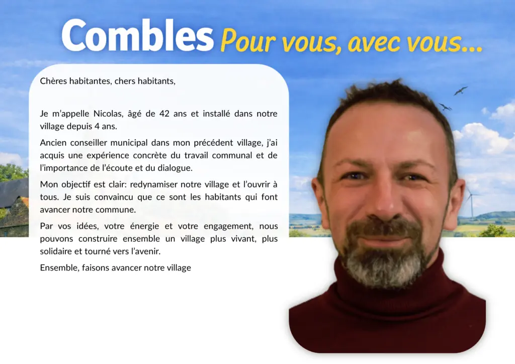 Nicolas, membre de l’équipe