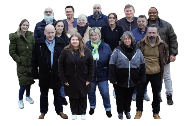 Les membres de l’équipe Combles pour vous